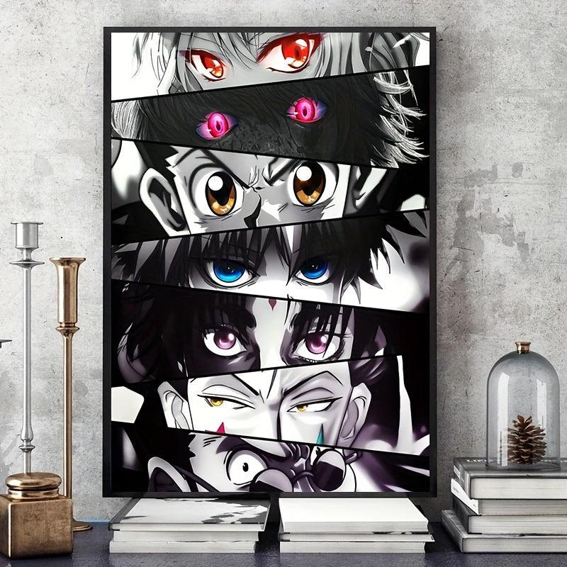 Anime Eyes Art Poster Canvas Painting Home Decor