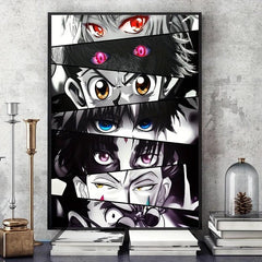 Anime Eyes Art Poster Canvas Painting Home Decor