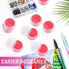 3pcs Sticky Wax For Diamond Painting Kit 5D Diamond Embroidery Glue Wax