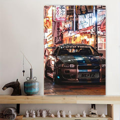 Art Canvas Painting Car Painting On Canvas Wall Art