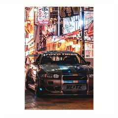 Art Canvas Painting Car Painting On Canvas Wall Art