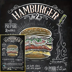 Retro Fast Food Bread Posters for Restaurant Home Bar Cafe Kitchen