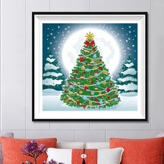 5D DIY Diamond Painting Christmas Tree Rhinestone Craft Wall Art Kit