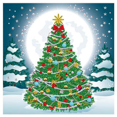 5D DIY Diamond Painting Christmas Tree Rhinestone Craft Wall Art Kit