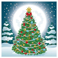 5D DIY Diamond Painting Christmas Tree Rhinestone Craft Wall Art Kit