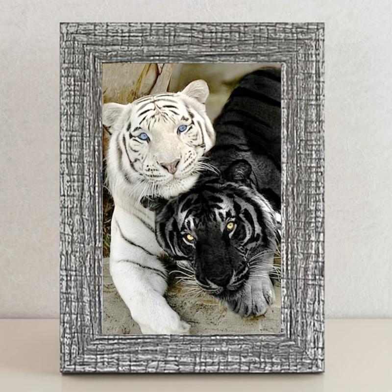 DIY Tiger Diamond Painting Set 5D Rhinestone Craft Wall Art 7.87x11.81in