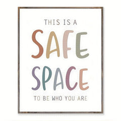 Canvas Poster Modern Art Security Space Wall Decor Kids Room Wall Art