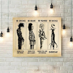 Halloween Alien Painting On Canvas Wall Art