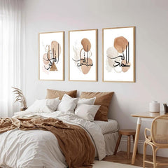 3pcs Allah Islamic Calligraphy Art Poster Canvas Painting