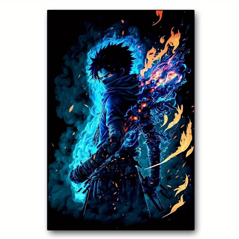 Anime Character Poster Canvas Wall Painting Living Room Holiday Gift