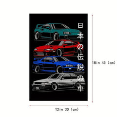 Car Painting On Canvas Wall Art for Home Decor