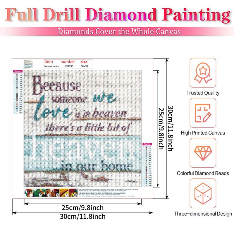 5D Diamond Painting Kit - Full Drill Cross Stitch Craft for Home Wall Decor