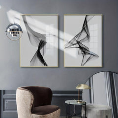 3pcs Nordic Abstract Canvas Posters for Home Decor - Frameless Wall Pictures