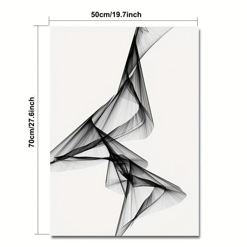 Minimalist Curve Geometry Art Poster Modern Nordic Wall Picture