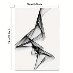 Minimalist Curve Geometry Art Poster Modern Nordic Wall Picture