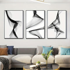 Minimalist Curve Geometry Art Poster Modern Nordic Wall Picture