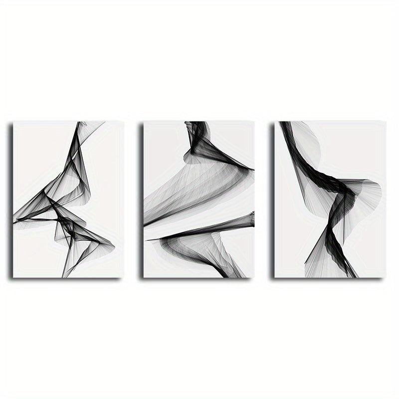 Minimalist Curve Geometry Art Poster Modern Nordic Wall Picture