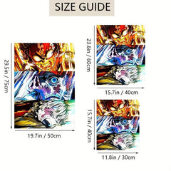 Pop Anime Poster Wall Art Abstract Canvas Painting Boys Room Decor
