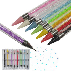 Rhinestone Picker Wax Pencil Crystal Handle Tool for Nail Art