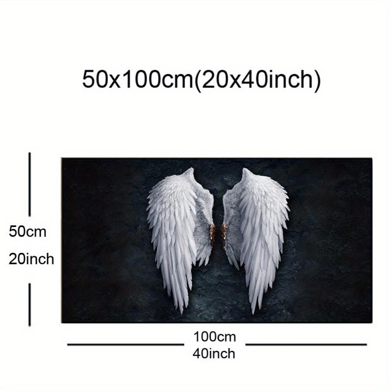 Angel Wings Canvas Art Print Modern Style Wall Decor