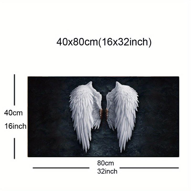 Angel Wings Canvas Art Print Modern Style Wall Decor