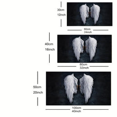 Angel Wings Canvas Art Print Modern Style Wall Decor