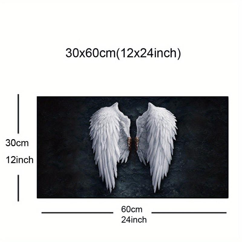 Angel Wings Canvas Art Print Modern Style Wall Decor