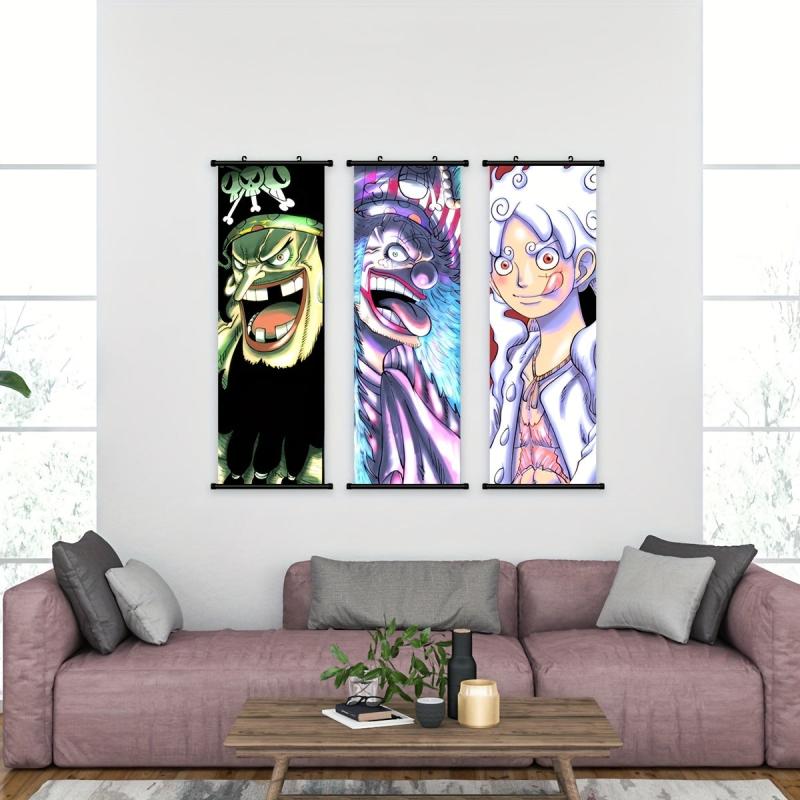 Japanese Anime Character Poster Canvas Art for Boy Bedroom Decor
