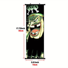 Japanese Anime Character Poster Canvas Art for Boy Bedroom Decor