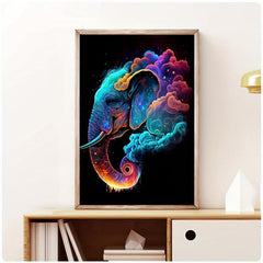 Colorful Clouds Canvas Painting Ideal Gift For Bedroom Living Room Kitchen