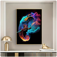 Colorful Clouds Canvas Painting Ideal Gift For Bedroom Living Room Kitchen