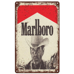Metal Sign Classic Cigarette Sign Bar Pub Club Decorative Wall Plates Home Decor