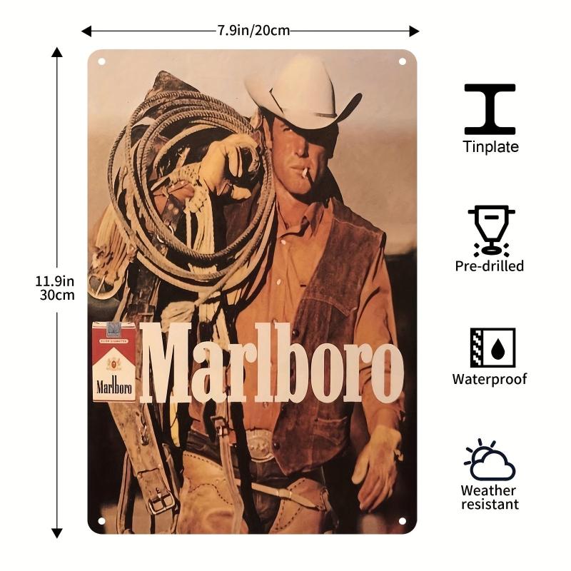 Metal Sign Classic Cigarette Sign Bar Pub Club Decorative Wall Plates Home Decor
