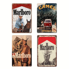 Metal Sign Classic Cigarette Sign Bar Pub Club Decorative Wall Plates Home Decor