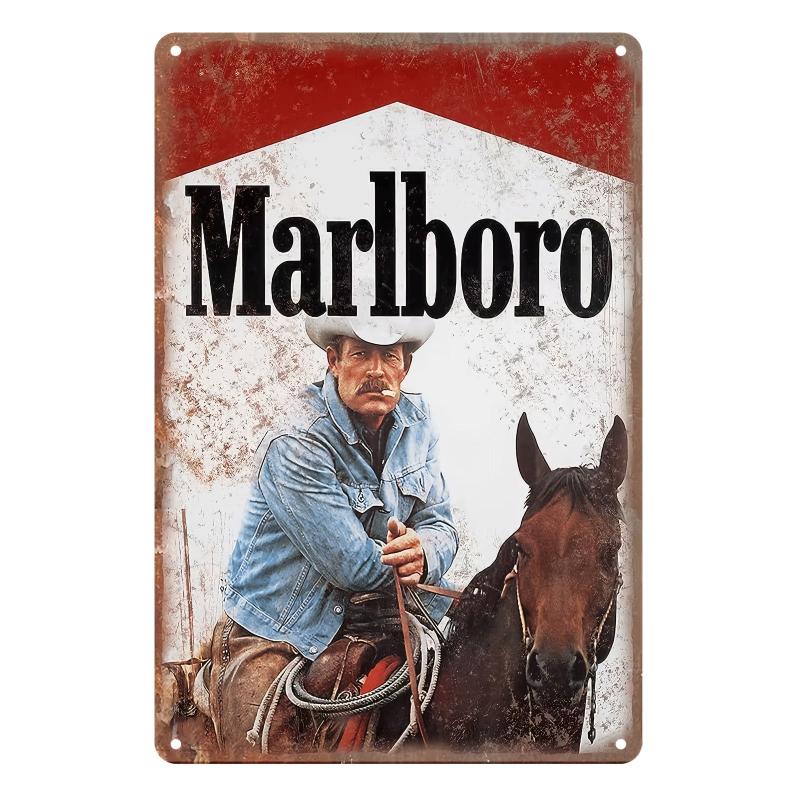 Metal Sign Classic Cigarette Sign Bar Pub Club Decorative Wall Plates Home Decor