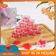 3pcs DIY Diamond Painting Kit with Glue and Wax Holder