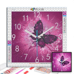 5D Butterfly Rhinestone Painting Kit DIY Diamond Art Kit