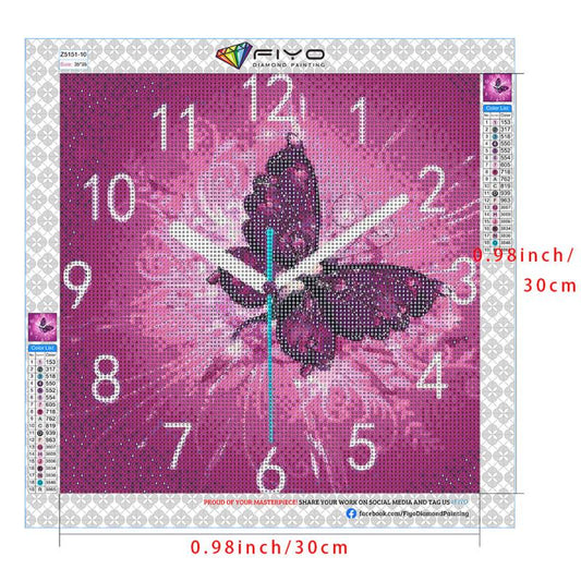 5D Butterfly Rhinestone Painting Kit DIY Diamond Art Kit