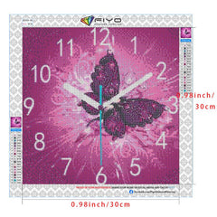 5D Butterfly Rhinestone Painting Kit DIY Diamond Art Kit
