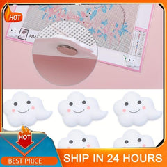 Multifunction Clouds Diamond Painting Magnet Cover Minders