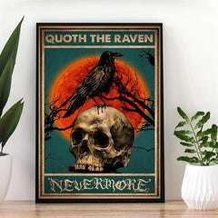 Canvas Poster Halloween Art Horror Decor Ideal Gift For Bedroom Living Room