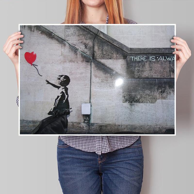 Modern Canvas Poster Graffiti Wall Art Painting For Home Decor