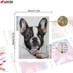Dog Diamond Painting & Pet French Bulldog DIY Kit