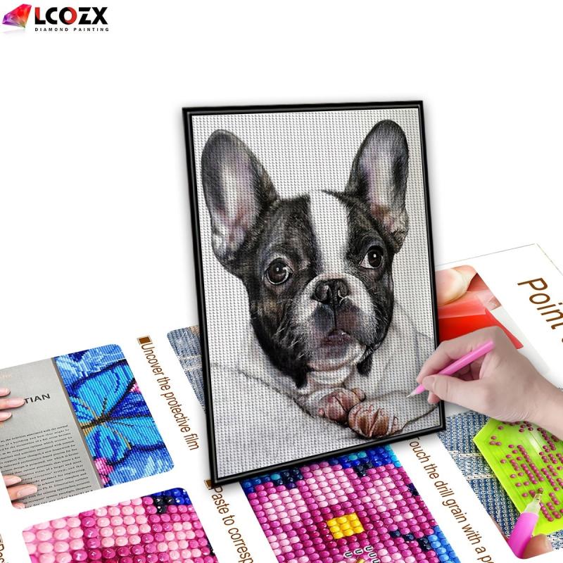 Dog Diamond Painting & Pet French Bulldog DIY Kit