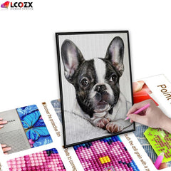 Dog Diamond Painting & Pet French Bulldog DIY Kit