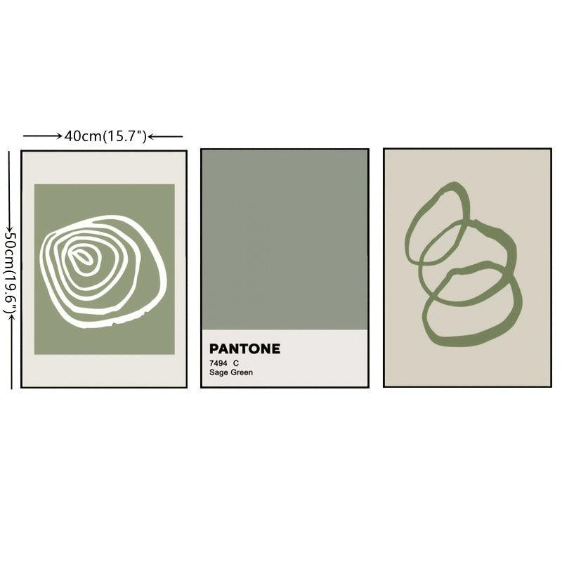 3pcs Modern Silk Wall Art Print Home Decor For Living Room 15.7x19.6
