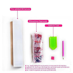 Love Dolphin DIY Diamond Painting Animal Home Gift Set
