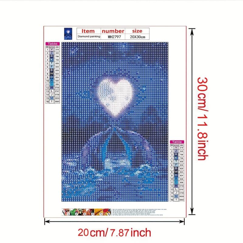 Love Dolphin DIY Diamond Painting Animal Home Gift Set