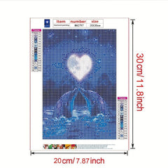 Love Dolphin DIY Diamond Painting Animal Home Gift Set