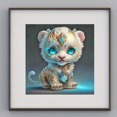 Chinese Zodiac Diamond Art Dragon DIY Full Drill Round Diamond Painting Kit